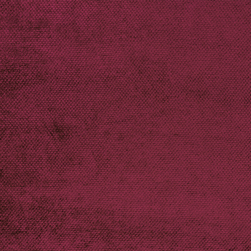 Plush Chenille Weaves Hobnail Fabric, Cranberry