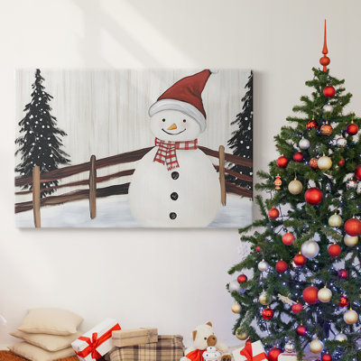 Christmas Holiday Arts - Toile tendue avec châssis
