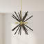 Lustre linéaire moderne à 5 lumières Spoutnik-1157720204