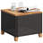 Dakota Fields Patio Table 7.7"X17.7"X14.6" Poly Rattan Acacia Wood-1820646224