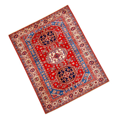 Kazak Wool Southwestern Area Rug