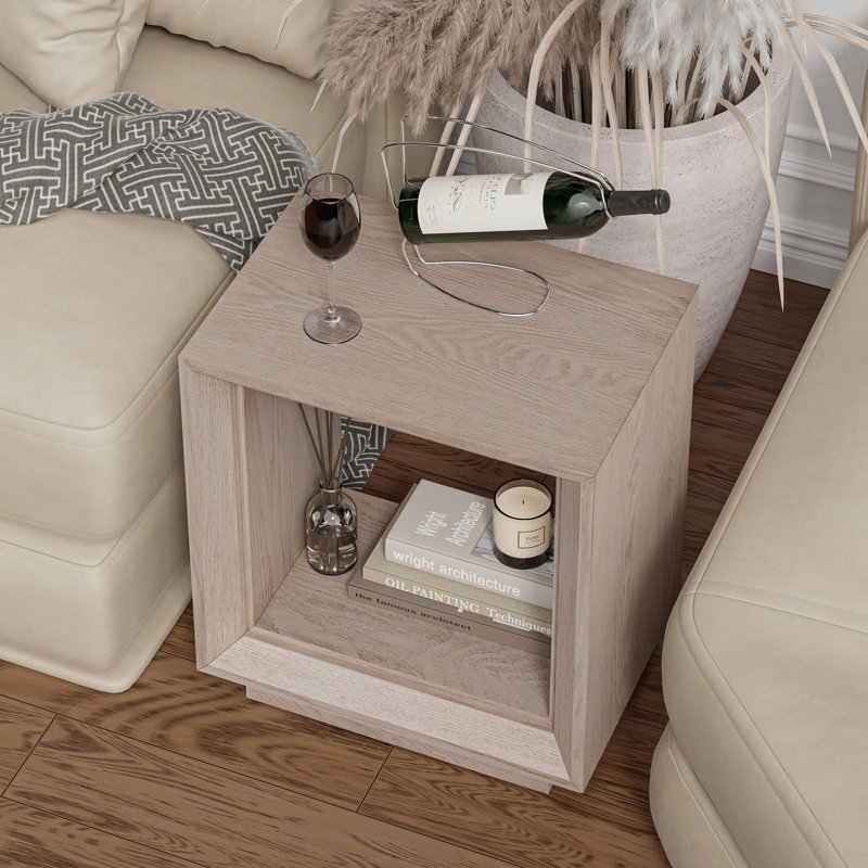 Table de bout Farmhouse, Gris