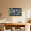 Voile de mer orageuse, nuages, ciel, impression sur toile