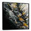 Callowhill Gray and Yellow Infinite Geometric II, reproduction d'art sur toile encadrée-88518707-88518712