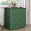 Commode 3 tiroirs avec commode à 3 tiroirs en bois massif avec prises intégrées-145434906
