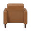 Chaise rembourrée en similicuir de style moderne-2128951225