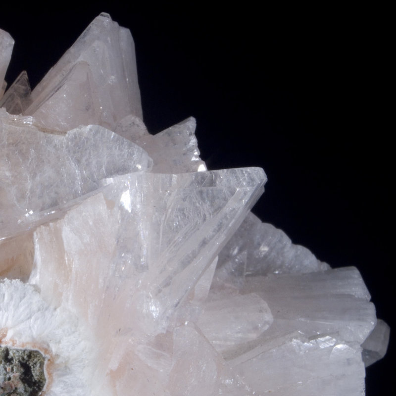 Heulandite rose sur mordénite. Idaho