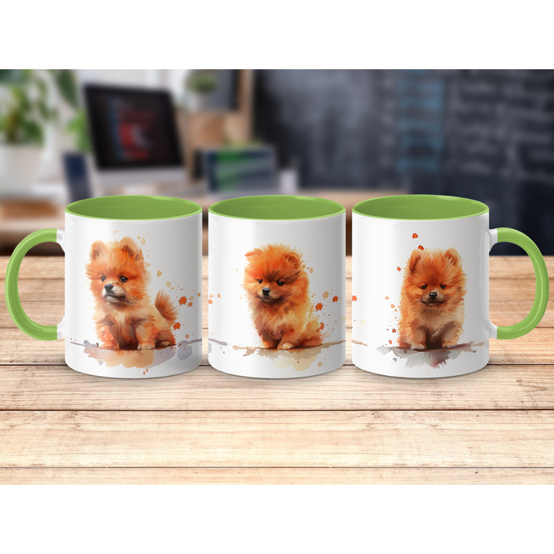 Mug, Light Green, 1