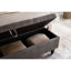 Banc avec repose-pieds 59 po avec rangement-586243460