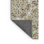 Tapis décoratif floral doré Keithley-544575735