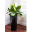 Pot à fleurs en plastique Leyanna-87829432