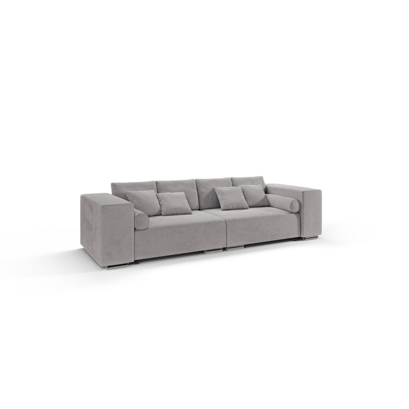 5 Seater Sofa, Silver