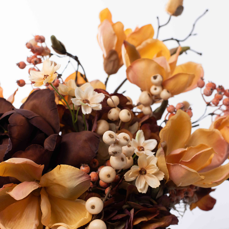 Arrangement d'hortensias dans un vase