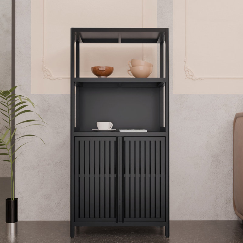 Bamboo 52'' Tall Storage Cabinet