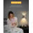 Modern Plug-In Wall-Mounted Dimmable Night Light With Light Sensor, 2-Pack, Soft White 3000K