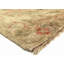 Tapis unique en laine noué à la main des années 1960 de 5 pi 5 po x 10 pi 5 po en rouge / brun / beige