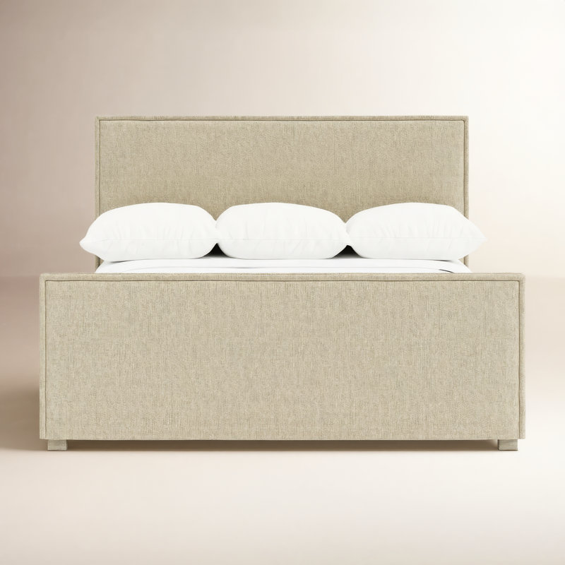 Sawyer Upholstered Bed, Queen, Fawn B166