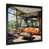 Black Picture Framed Canvas selected