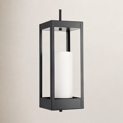 Saida Frosted Outdoor Hanging Lantern