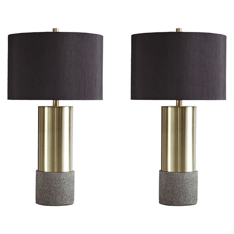 Ensemble de lampe de table 27,25 po Trinece