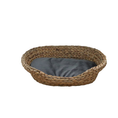 Duty Velvet Bolster Pet Bed