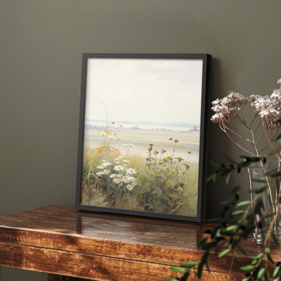 Vintage Landscape - Closed Corner Frame Print