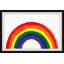 Geissler Vibrant Rainbow, reproduction encadrée-1196568517