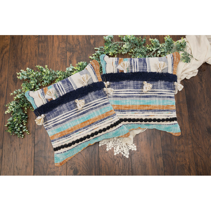 Textured Throw Pillow Set of 2