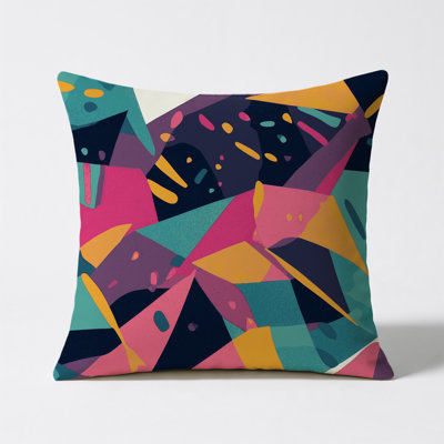 Kinetic Fields Indoor And Outdoor Throw Pillow