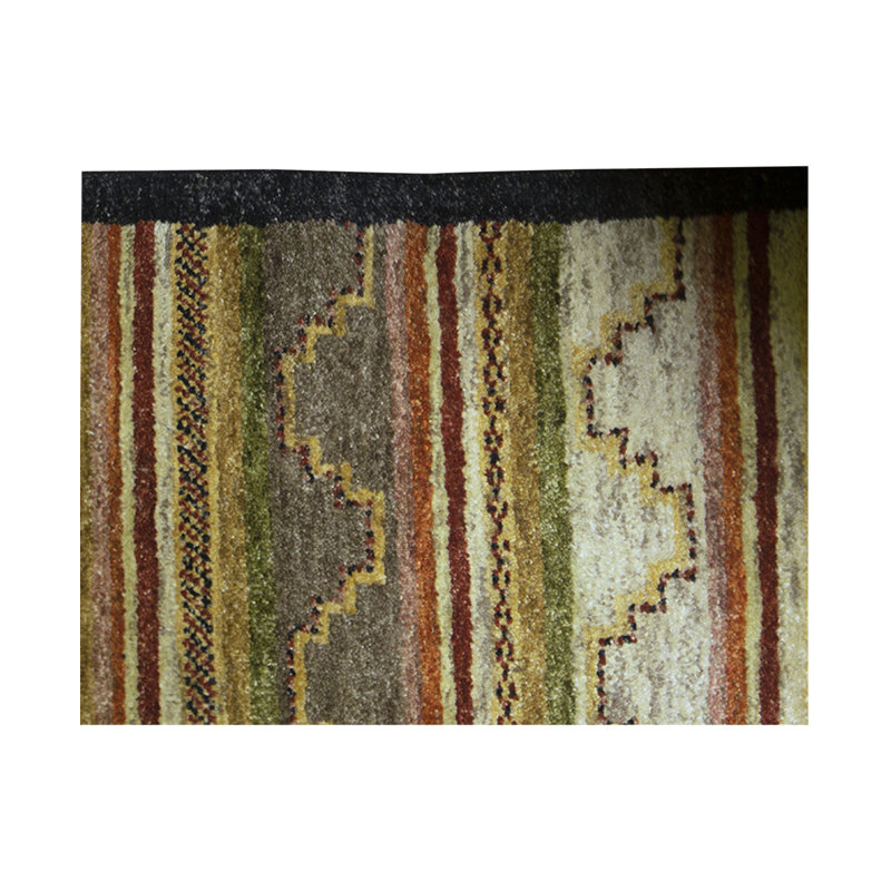 Gabbeh Wool Striped Area Rug