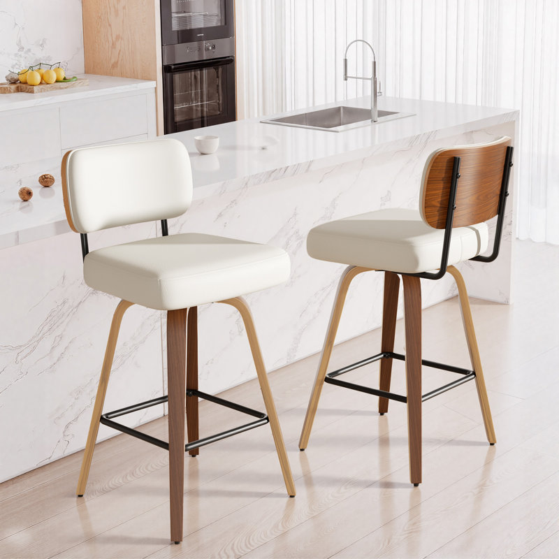 Counter Stool, Beige, 2