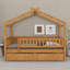 Lit maison avec lit gigogne-818125584
