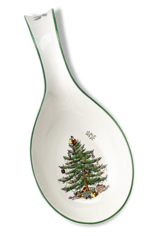Spode Christmas Tree Spoon Rest 12"