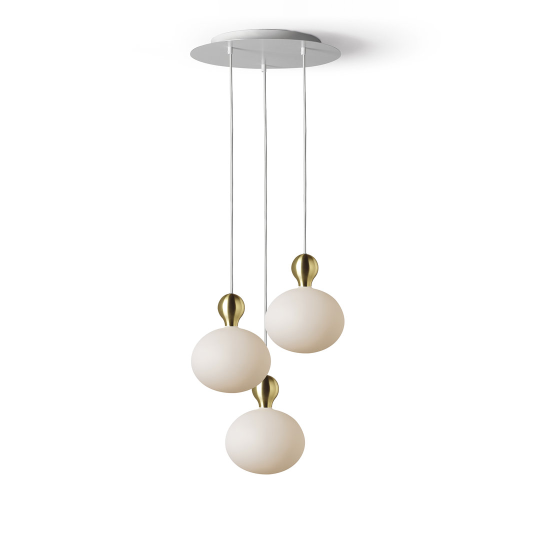 Burlinson 3 - Light Bulb LED Pendant