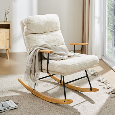 Remona Iron Rocking Chair