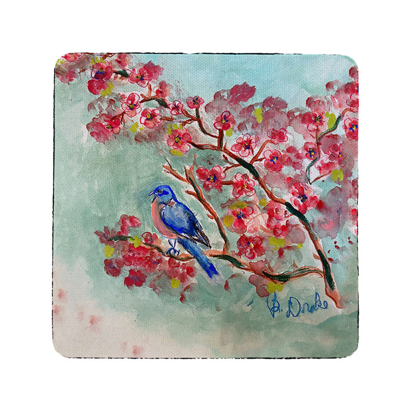 Polyester Square 4 Piece Coaster Set