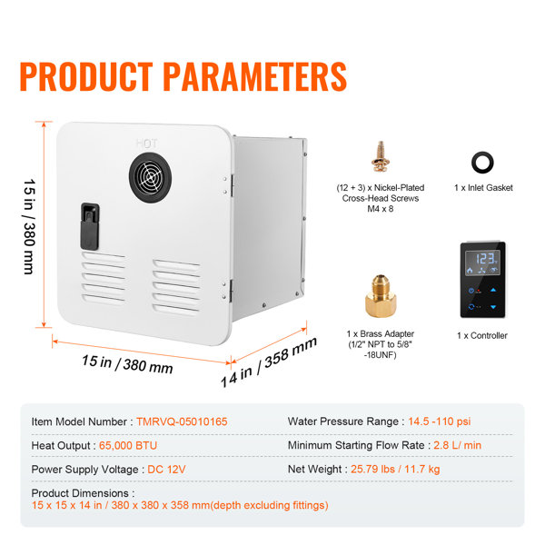 Dimensions du produit