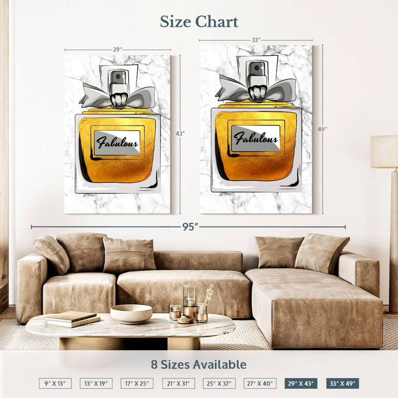 Shuttleworth Fabulous Perfume, 48" H x 32" W