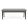 Lenox Steel Waiting Reception 2 Seat Bench Metal Frame