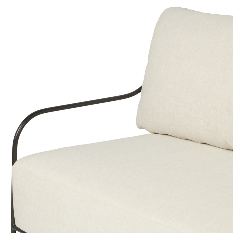 Segovia Outdoor Sofa-78"-Alessi Fawn, Vergo Cream