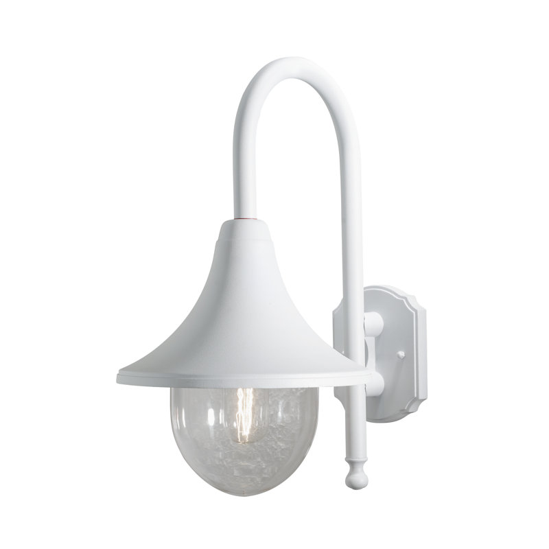 Outdoor Barn Light, White