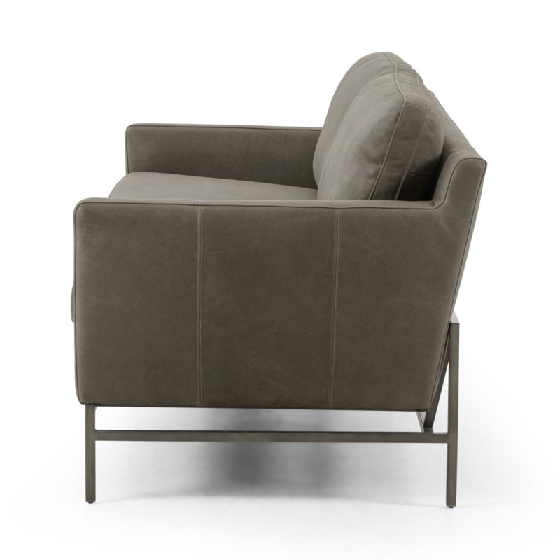 Whitman Upholstered 74'' Sofa, Umber Pewter