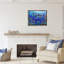 «Dovecove Underwater Sea Life Scene Dolphins», art mural encadré par Floater-88096795-88096797