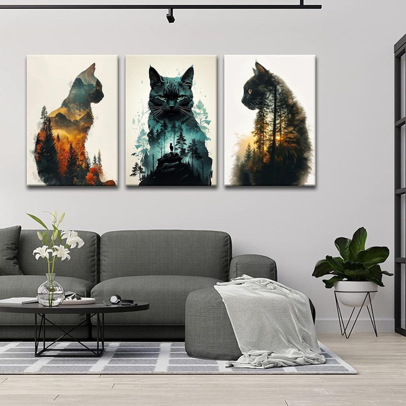 3 Piece Wrapped Canvas Print