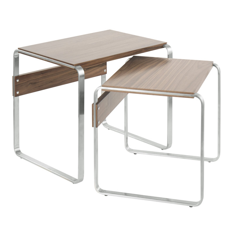 Ryker Solid Wood Top Nesting Tables