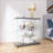 2-Layer Glass Display Cabinet With 2 Doors-2111454365