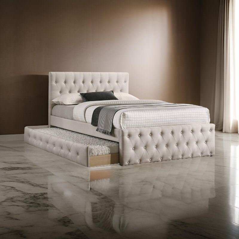 Aneurin Upholstered Platform Storage Bed, Full / Double