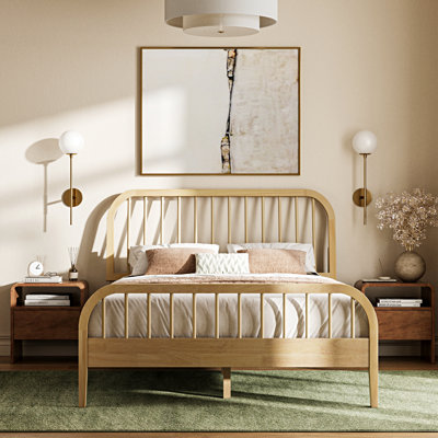 Anderson Solid Wood Spindle Bed Frame