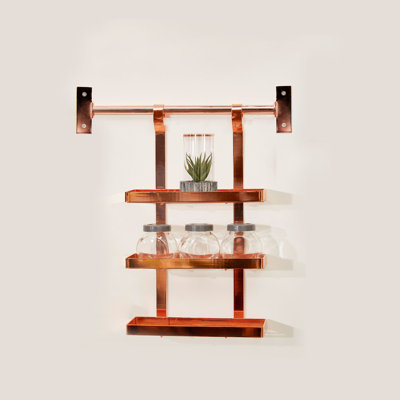 Humnoke Metal Cabinet Shelving Rack