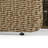 Lenore 84" Curved Wicker Patio Sofa with Cushions